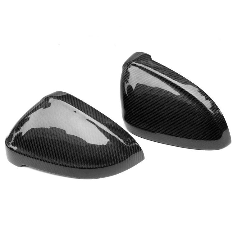 FOR 2016-2020 RENAULT MEGANE 4 MK4 CARBON FIBER LOOK REAR VIEW MIRROR COVER  CAPS