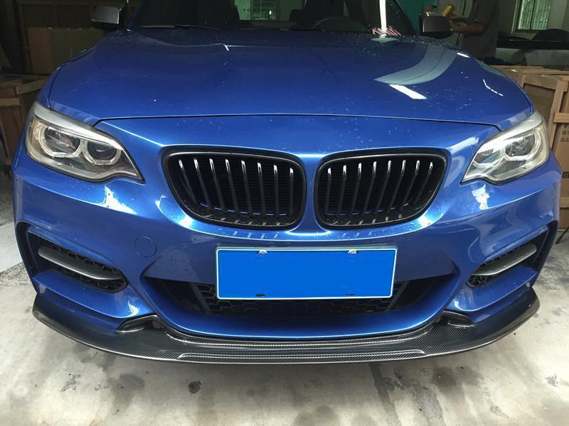 Bmw f22 online front splitter