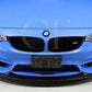 3D Style Carbon Fibre Front Splitter for BMW F80 M3 F82 F83 M4 14-20-Carbon Factory