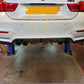 3D Style Carbon Fibre Rear Diffuser for BMW F80 M3 F82 F83 M4 14-20-Carbon Factory