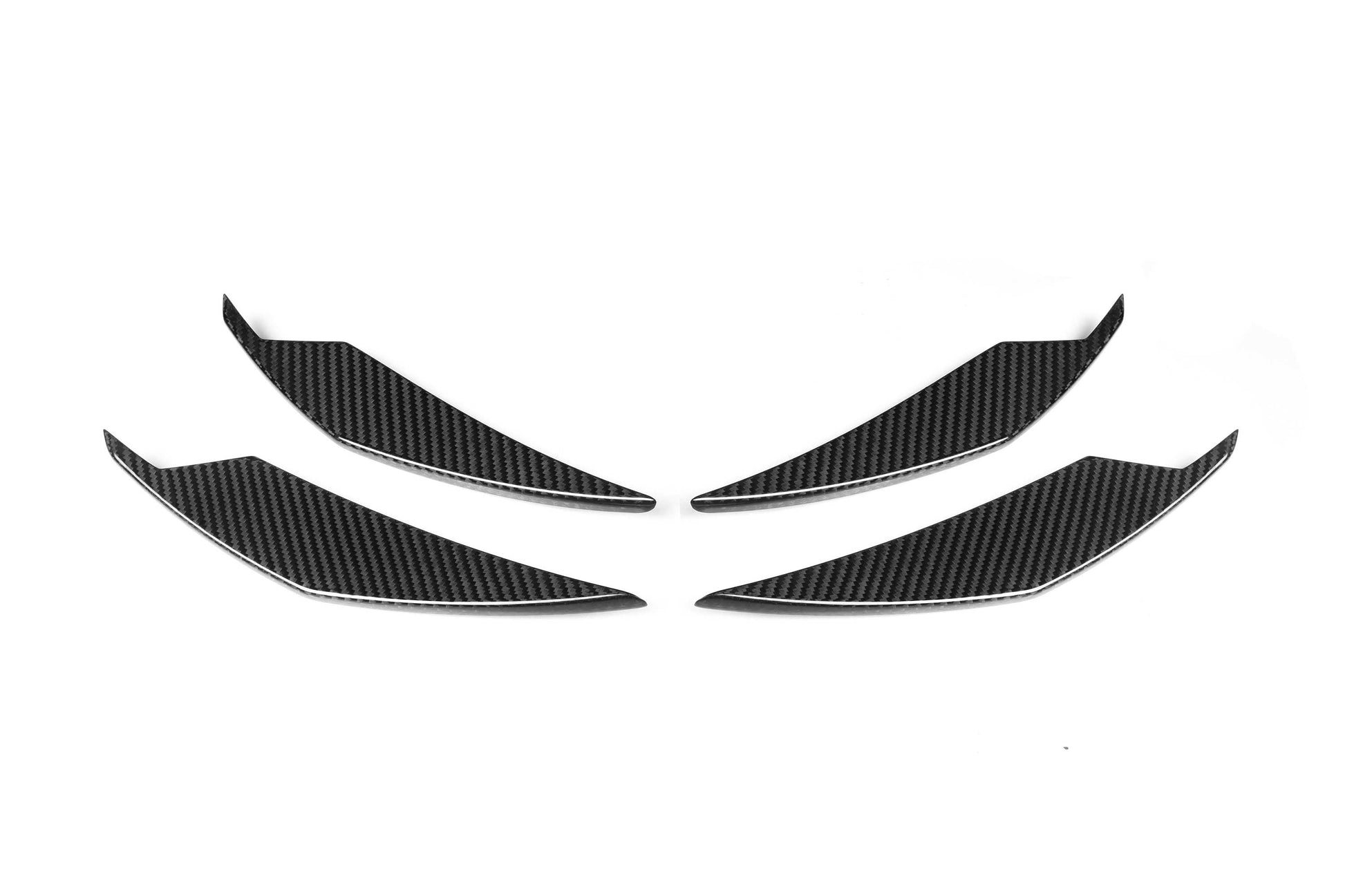 AC Style Pre-Preg Carbon Fibre Front Canards for BMW G80 M3 G82 G83 M4 21-Present-Carbon Factory