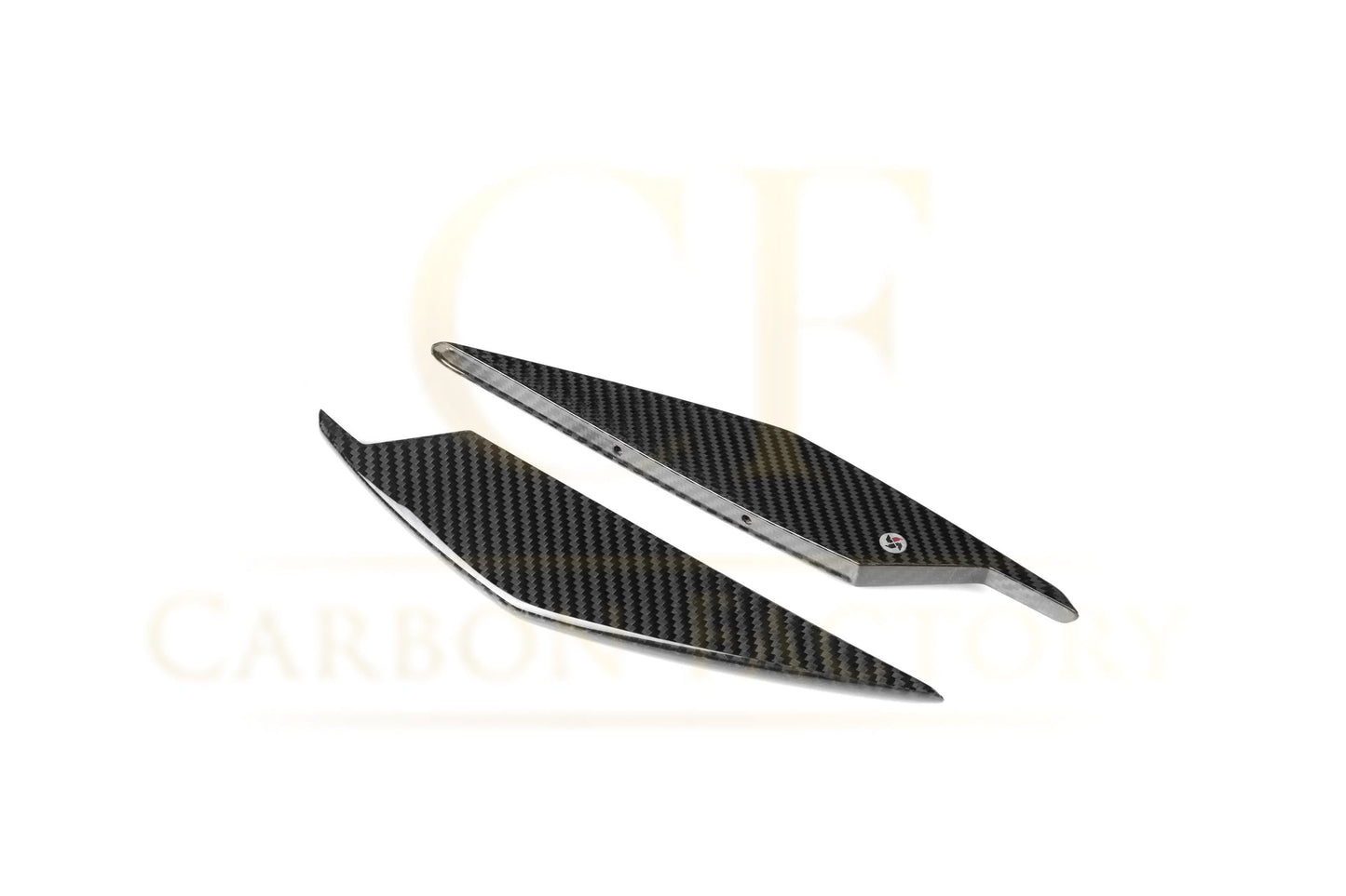 AC Style Pre-Preg Carbon Fibre Front Canards for BMW G80 M3 G82 G83 M4 21-Present-Carbon Factory