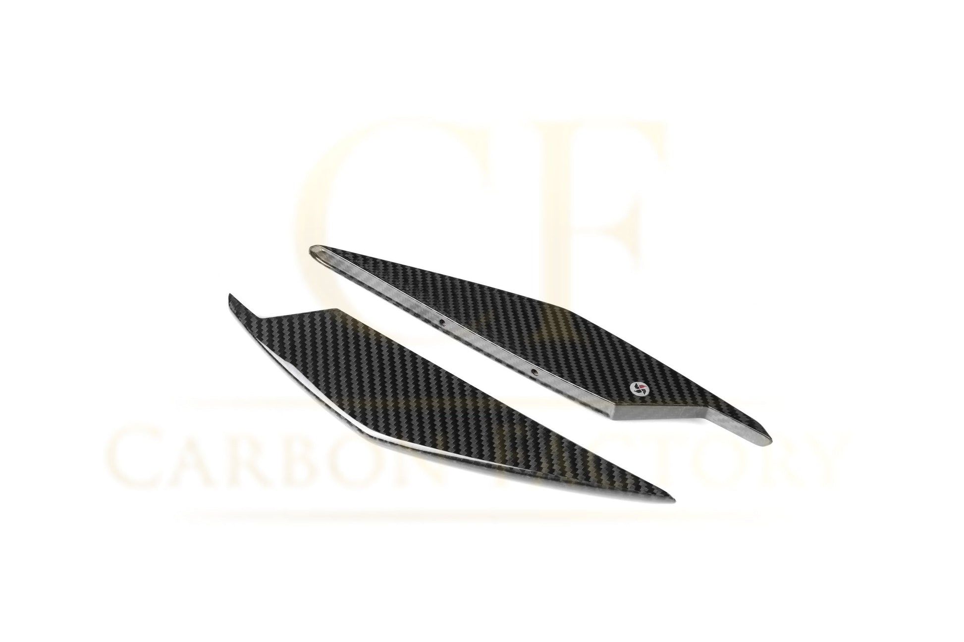 AC Style Pre-Preg Carbon Fibre Front Canards for BMW G80 M3 G82 G83 M4 21-Present-Carbon Factory