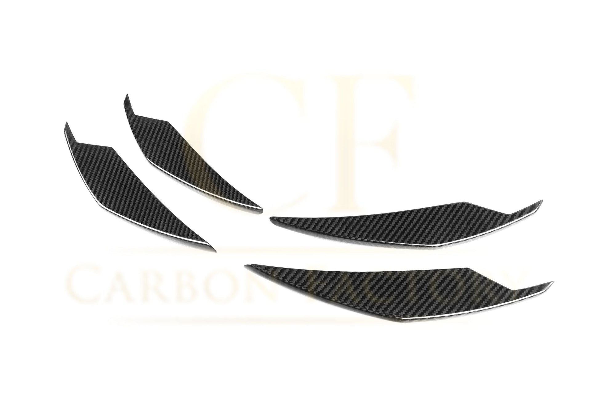 AC Style Pre-Preg Carbon Fibre Front Canards for BMW G80 M3 G82 G83 M4 21-Present-Carbon Factory