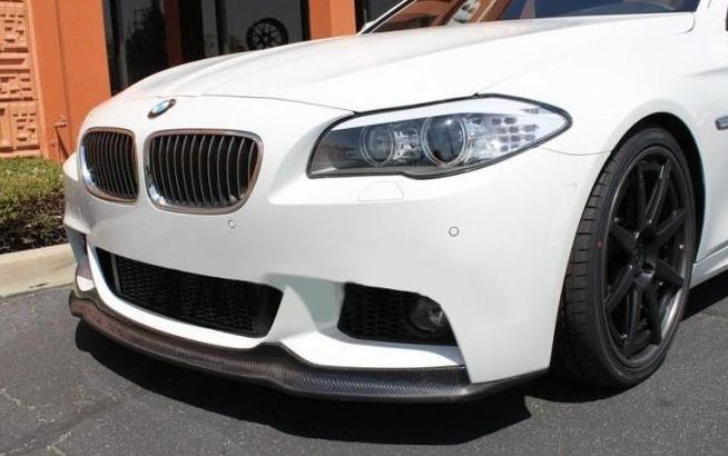 AR Style Carbon Fibre Front Splitter for BMW F10 5 Series 10-17-Carbon Factory