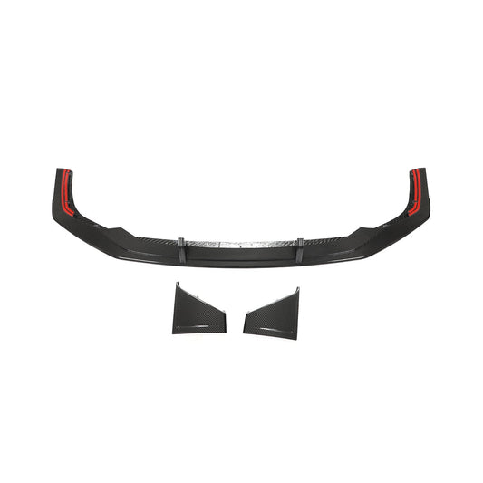 Audi 4K RS7 AB Style Pre-Preg Carbon Fibre Front Splitter 20-22 by Carbon Factory-Carbon Factory