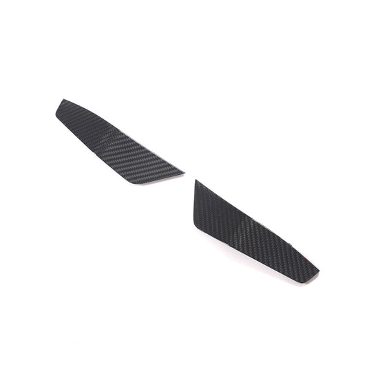 Audi 4K RS7 Pre-Preg Carbon Fibre Front Canards 20-22 by Carbon Factory-Carbon Factory