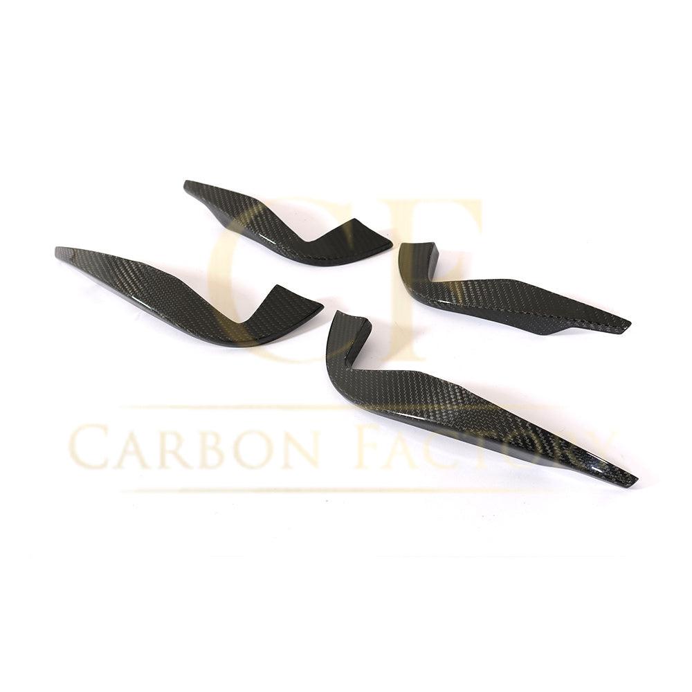 Audi 8S TTRS MK3 Carbon Fibre Front Canards 15-18 by Carbon Factory-Carbon Factory