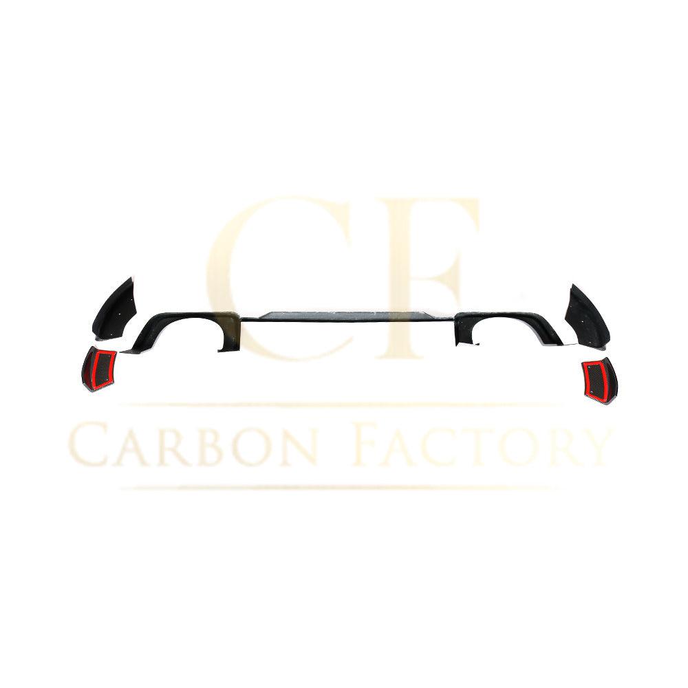 Audi 8S TTRS MK3 P Style Pre-Preg Carbon Fibre Rear Diffuser 15-18 by Carbon Factory-Carbon Factory