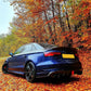 Audi 8V RS3 Saloon Carbon Fibre Rear Diffuser with LED 17-20 by Carbon Factory-Carbon Factory