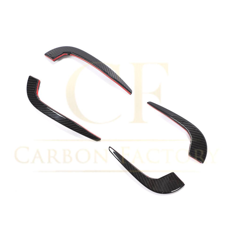 Audi 8V RS3 Saloon Pre-Preg Carbon Fibre Front Canards 17-20 by Carbon Factory-Carbon Factory