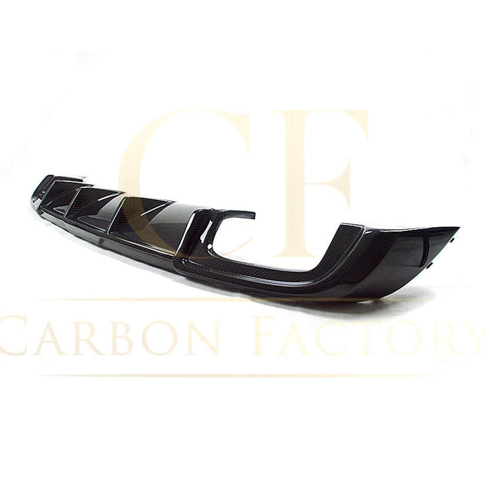 Audi A3 Hatchback (Non S Line) Small Fin Style Carbon Fibre Rear Diffuser 17-19 by Carbon Factory-Carbon Factory