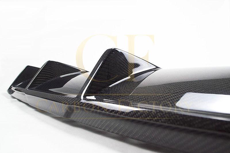 Audi A3 Hatchback (Non S Line) Small Fin Style Carbon Fibre Rear Diffuser 17-19 by Carbon Factory-Carbon Factory