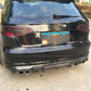 Audi A3 Hatchback S Line S3 Carbon Fibre Rear Diffuser - Quad Exhaust 13-15 by Carbon Factory-Carbon Factory