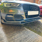 Audi A3 Hatchback S Line & S3 M Style Carbon Fibre Front Splitter 13-15-Carbon Factory