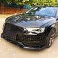 Audi A3 Hatchback S Line & S3 M Style Carbon Fibre Front Splitter 13-15 by Carbon Factory-Carbon Factory