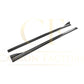 Audi A3 Hatchback S Line V Style Carbon Fibre Side Skirt 13-15-Carbon Factory