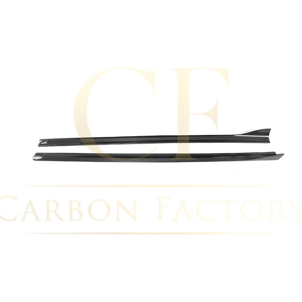 Audi A3 Hatchback S Line V Style Carbon Fibre Side Skirt 13-15-Carbon Factory