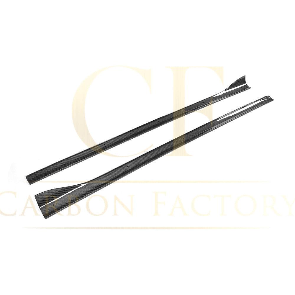 Audi A3 Hatchback S Line V Style Carbon Fibre Side Skirts 13-15 by Carbon Factory-Carbon Factory