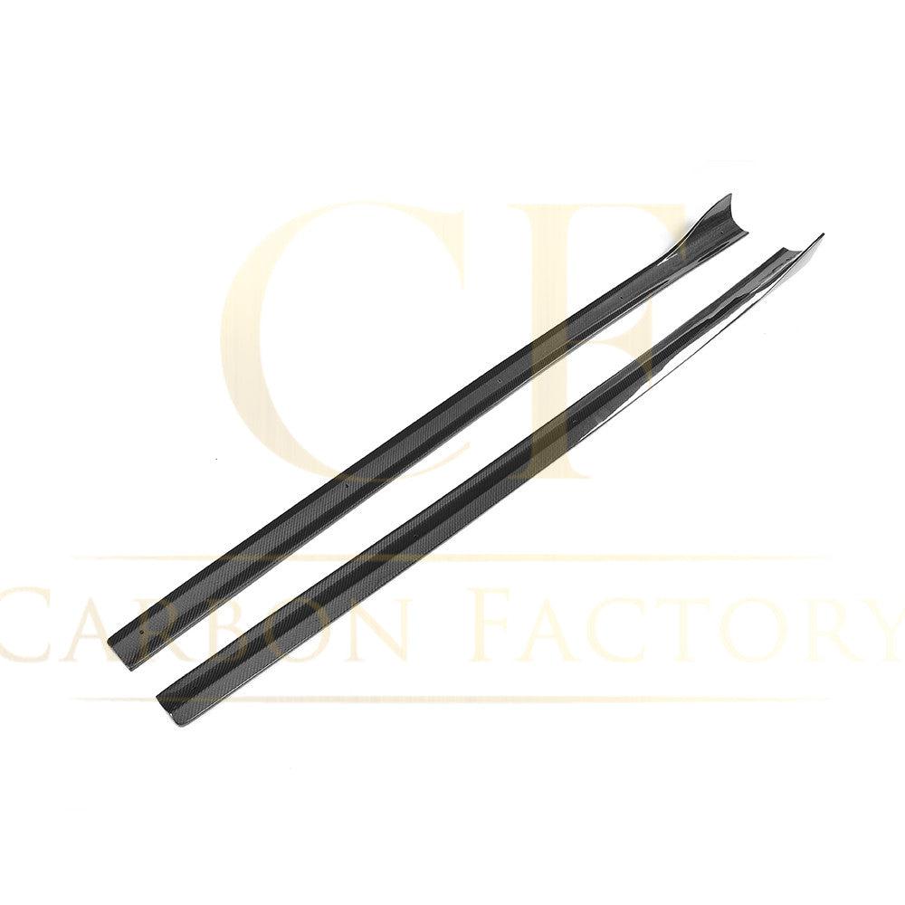 Audi A3 Hatchback S Line V Style Carbon Fibre Side Skirts 13-15 by Carbon Factory-Carbon Factory