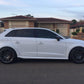 Audi A3 Hatchback S Line V Style Carbon Fibre Side Skirts 13-15 by Carbon Factory-Carbon Factory