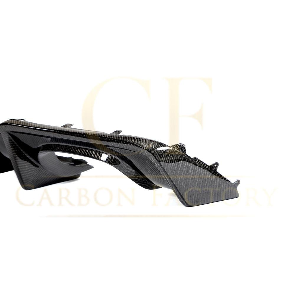 Audi A3 S Line Hatchback S3 LED Carbon Fibre Rear Diffuser 17-19 by Carbon Factory-Carbon Factory