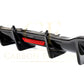 Audi A3 S Line Hatchback S3 LED Carbon Fibre Rear Diffuser 17-19 by Carbon Factory-Carbon Factory