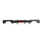 Audi A3 S Line Hatchback S3 LED Carbon Fibre Rear Diffuser 17-19 by Carbon Factory-Carbon Factory