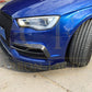 Audi A3 S Line S3 Saloon Carbon Fibre Front Bumper Trims 13-15 by Carbon Factory-Carbon Factory