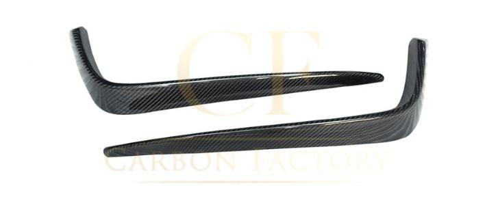 Audi A3 S Line S3 Saloon Carbon Fibre Front Bumper Trims 13-15 by Carbon Factory-Carbon Factory