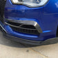 Audi A3 S Line S3 Saloon Carbon Fibre Front Bumper Trims 13-15 by Carbon Factory-Carbon Factory