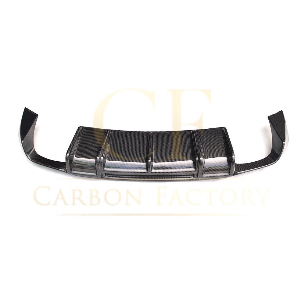 Audi A3 S Line S3 Saloon V Style Carbon Fibre Rear Diffuser 13-15 by Carbon Factory-Carbon Factory