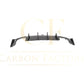 Audi A3 S Line Saloon S3 Big Fin Style Carbon Fibre Rear Diffuser 17-19 by Carbon Factory-Carbon Factory