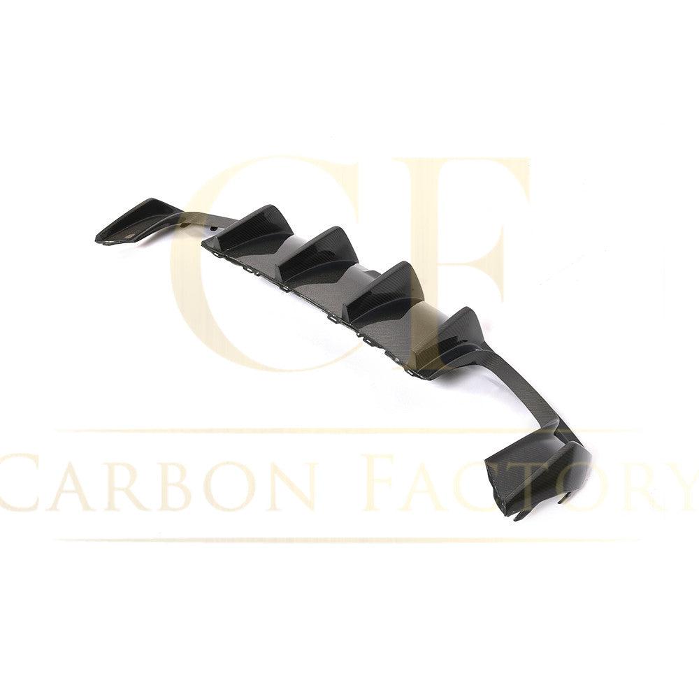 Audi A3 S Line Saloon S3 Big Fin Style Carbon Fibre Rear Diffuser 17-19 by Carbon Factory-Carbon Factory