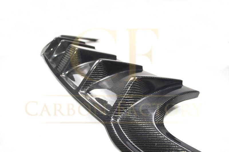 Audi A3 S Line Saloon S3 LED Carbon Fibre Rear Diffuser 17-19 by Carbon Factory-Carbon Factory