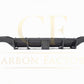 Audi A3 S Line Saloon S3 LED Carbon Fibre Rear Diffuser 17-19 by Carbon Factory-Carbon Factory