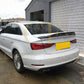 Audi A3 S3 RS3 Saloon Carbon Fibre R Style Boot Spoiler 13-20-Carbon Factory