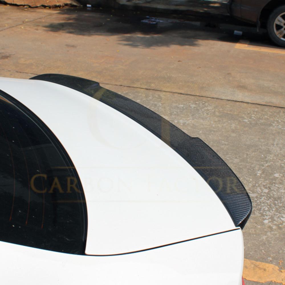 Audi A3 S3 RS3 Saloon Carbon Fibre V Style Boot Spoiler 13-20 by Carbon Factory-Carbon Factory