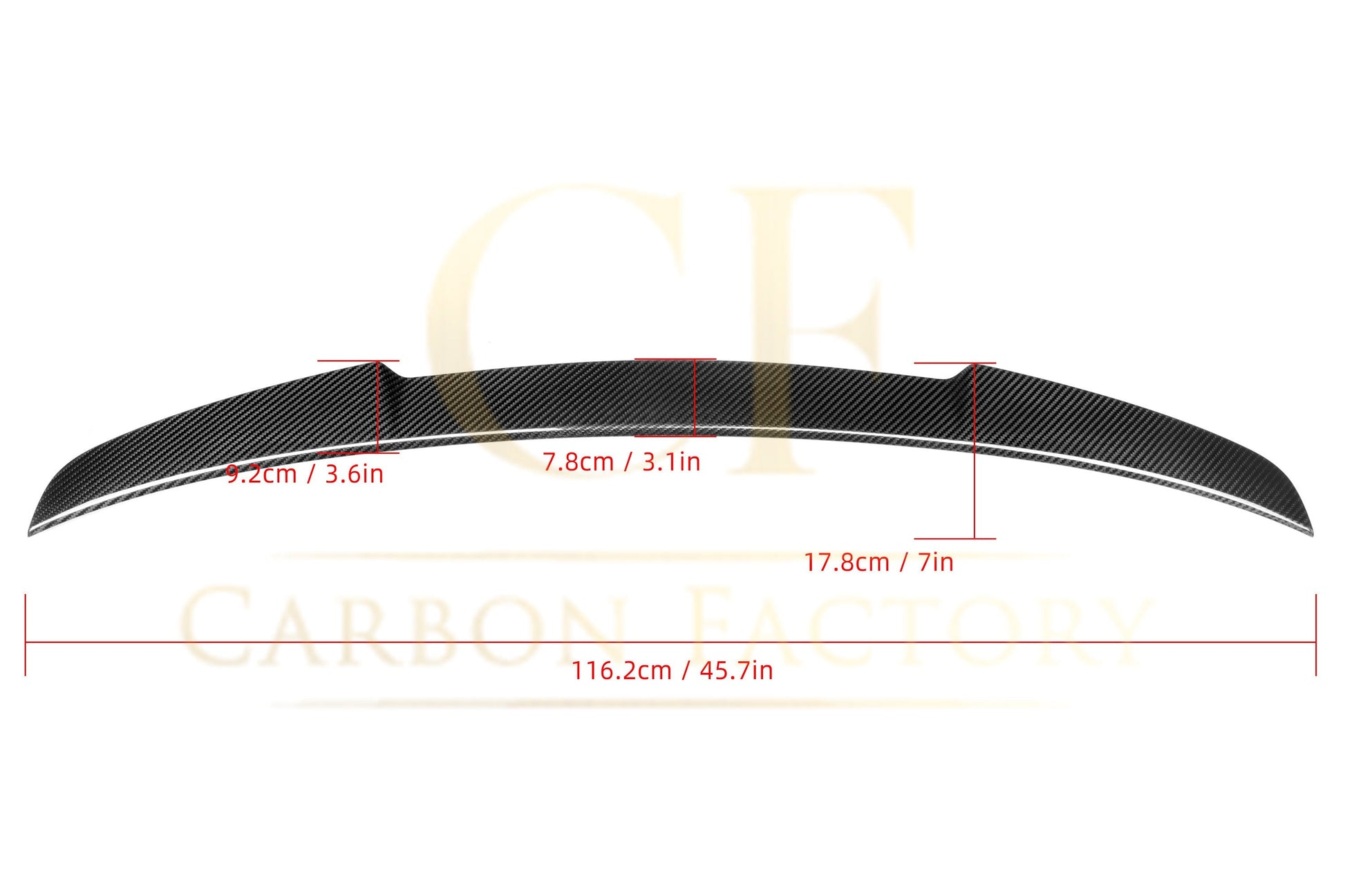 Audi A3 S3 RS3 Saloon DS Style Pre-preg Carbon Fibre Boot Spoiler 13-20 by Carbon Factory-Carbon Factory