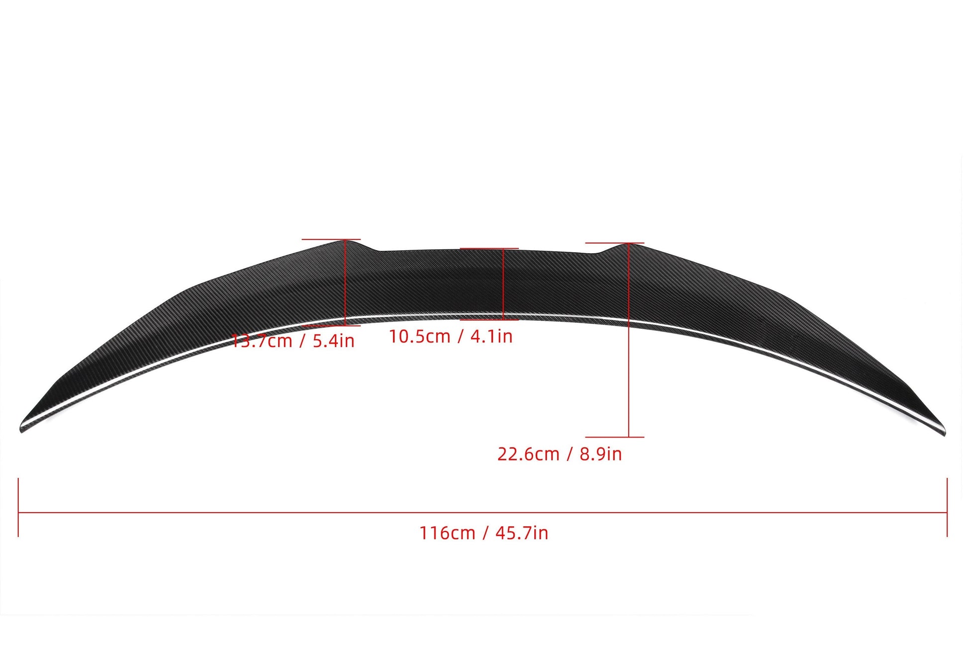 Audi A3 S3 RS3 Saloon PSM Style Pre-preg Carbon Fibre Boot Spoiler 13-20 by Carbon Factory-Carbon Factory