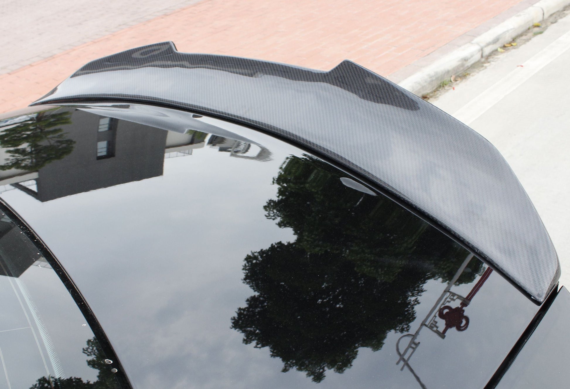 Audi A3 S3 RS3 Saloon PSM Style Pre-preg Carbon Fibre Boot Spoiler 13-20 by Carbon Factory-Carbon Factory