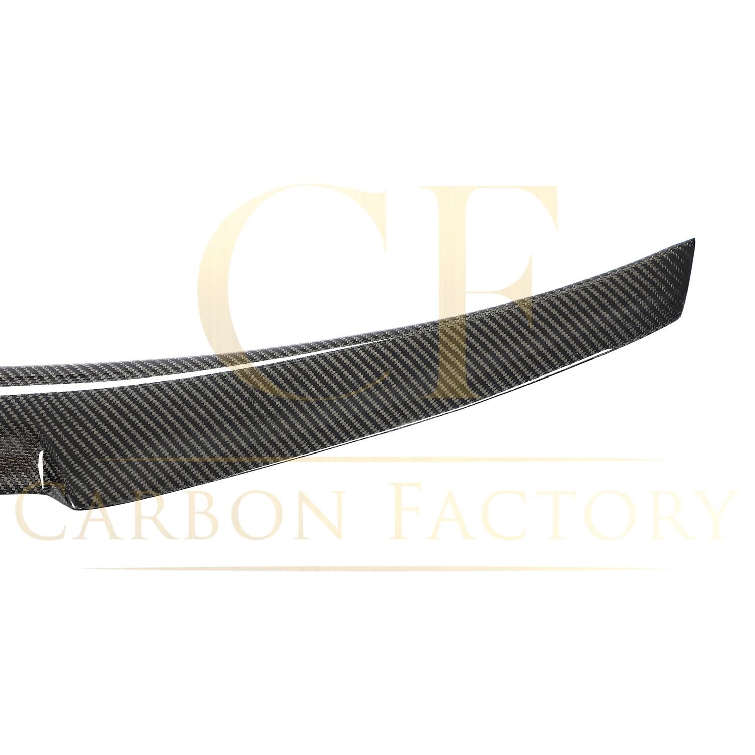 Audi A3 S3 RS3 Saloon V Style Carbon Fibre Boot Spoiler 20-24 by Carbon Factory-Carbon Factory