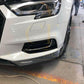 Audi A3 Saloon Non S Line P Style Carbon Fibre Front Splitter 16-19 by Carbon Factory-Carbon Factory