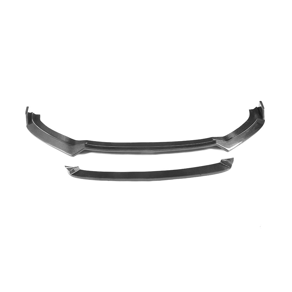 Audi A3 Saloon S Line & S3 M Style Carbon Fibre Front Splitter 16-19 by Carbon Factory-Carbon Factory