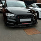 Audi A3 Saloon S Line & S3 V Style Carbon Fibre Front Splitter 16-19 by Carbon Factory-Carbon Factory