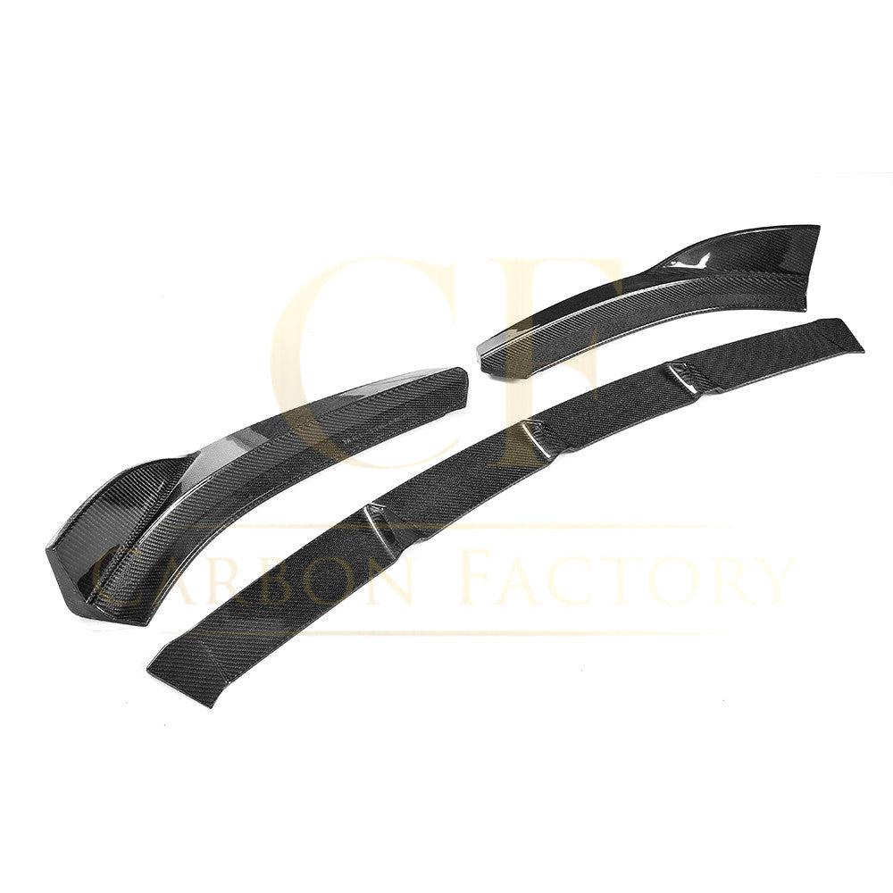 Audi A3 Saloon S Line & S3 V Style Carbon Fibre Front Splitter 16-19 by Carbon Factory-Carbon Factory