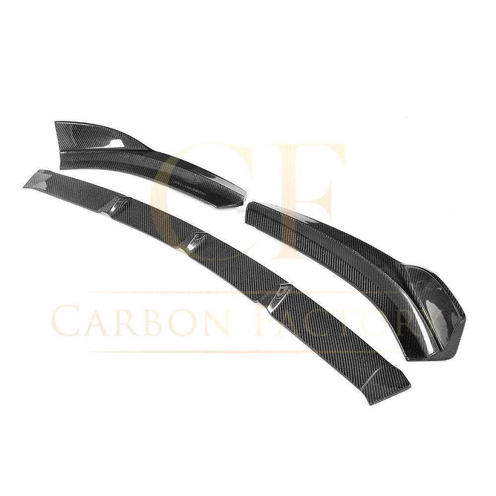 Audi A3 Saloon S Line & S3 V Style Carbon Fibre Front Splitter 16-19 by Carbon Factory-Carbon Factory