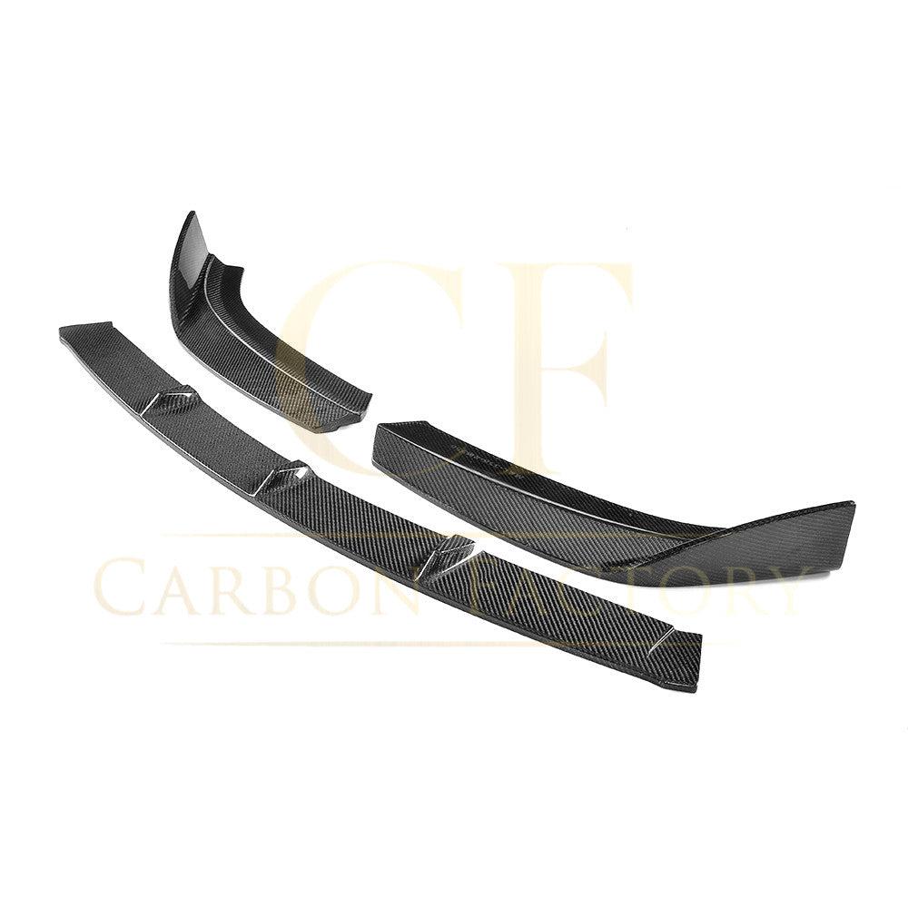 Audi A3 Saloon S Line & S3 V Style Carbon Fibre Front Splitter 16-19 by Carbon Factory-Carbon Factory