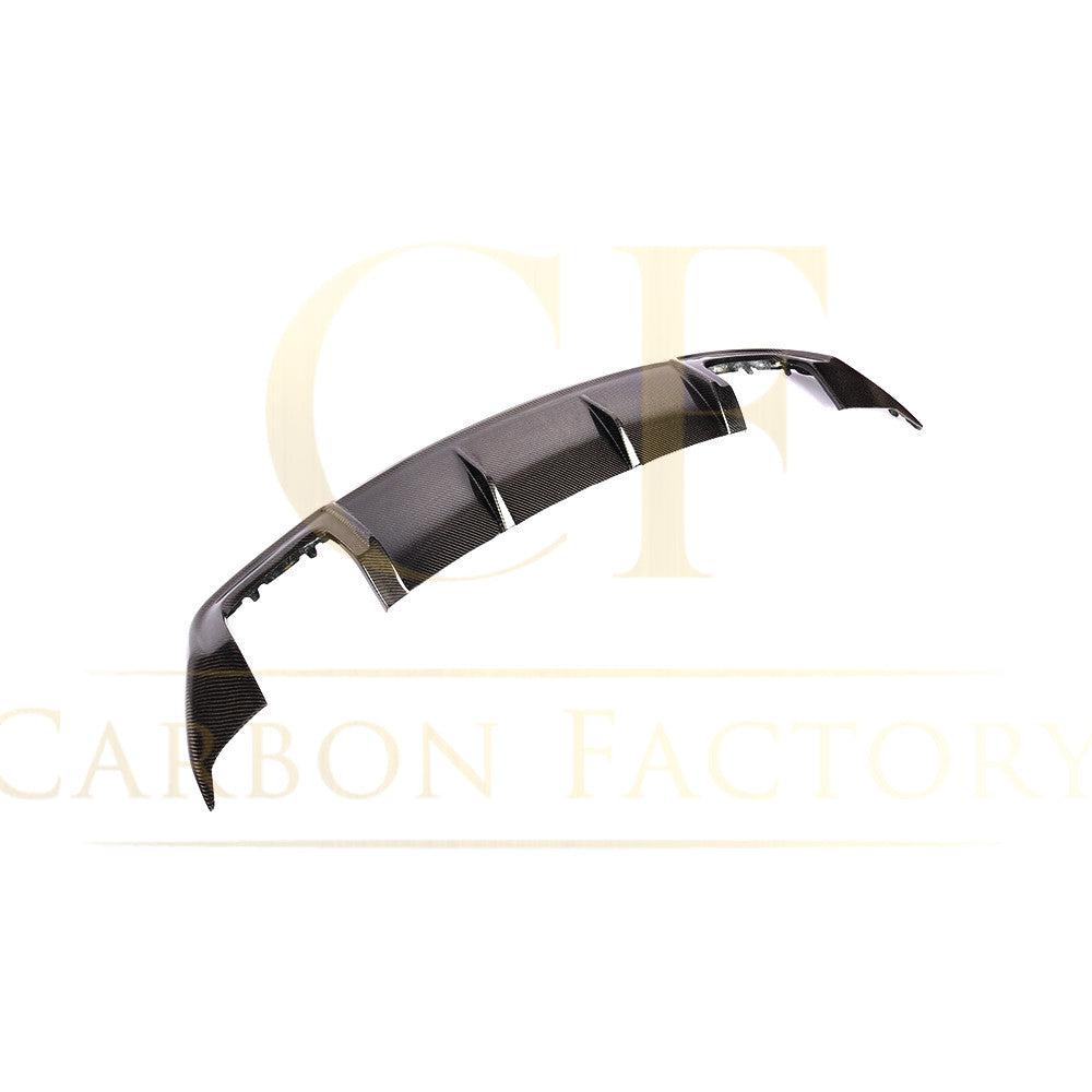 Audi A3 Saloon (non S Line) V Style Carbon Fibre Rear Diffuser 17-19 by Carbon Factory-Carbon Factory