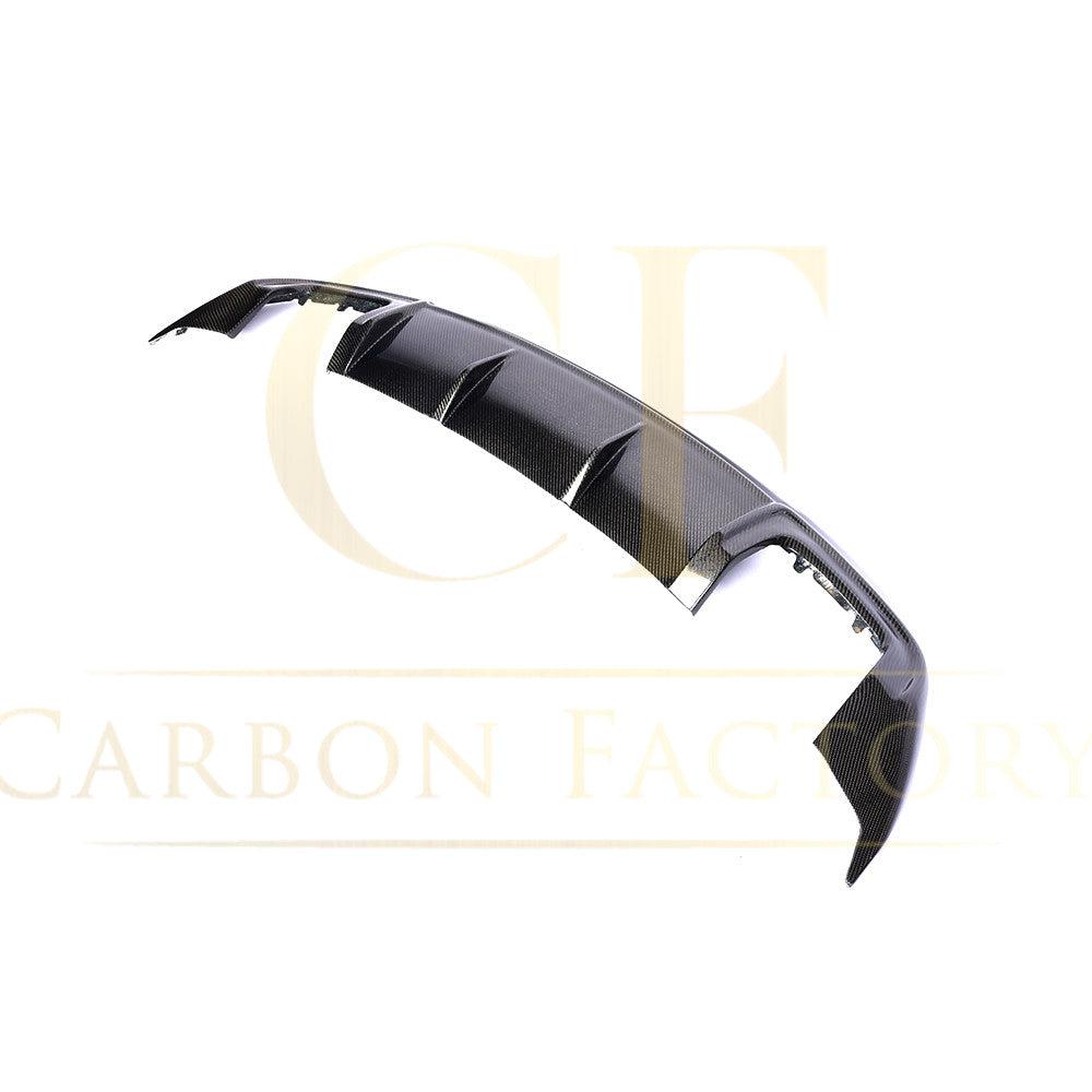 Audi A3 Saloon (non S Line) V Style Carbon Fibre Rear Diffuser 17-19 by Carbon Factory-Carbon Factory